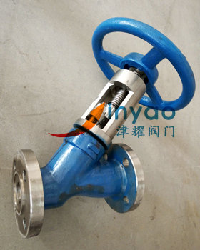 Y型截止閥J45W-25P/40P/64P Y型截止閥J45W-25P/40P/64P